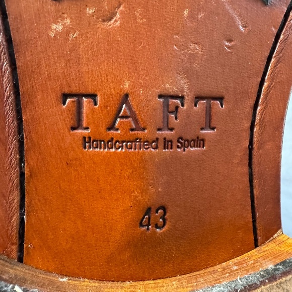 TAFT Saint Boot in Camo Men’s Lace Up Boots Calf Leather Size 43 (9US) - Picture 3 of 12